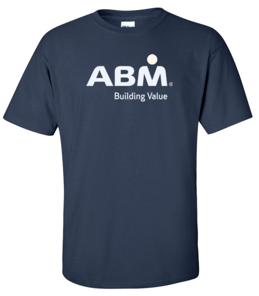 ABM Industries building value t-shirt