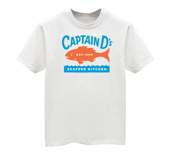 CAPTAIN D'S Seafood Restaurant T-shirt