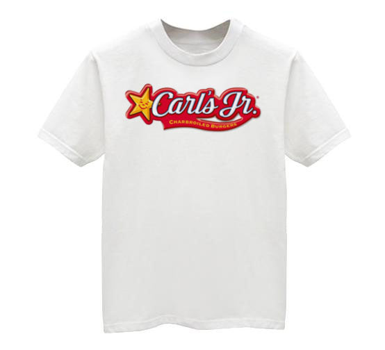 CARL'S JR Fast Food restaurant t-shirt