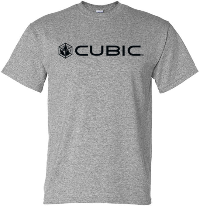 CUBIC Transportation defense company t-shirt