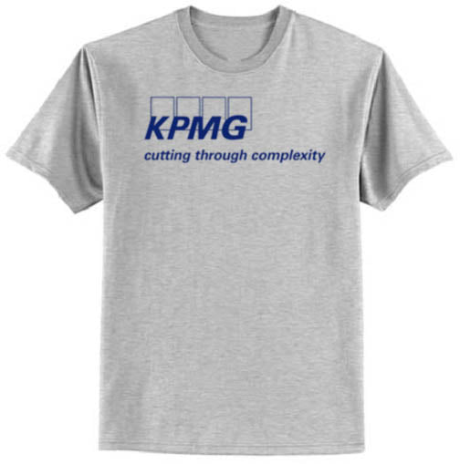 KPMG Cutting Through Complexity T-shirt