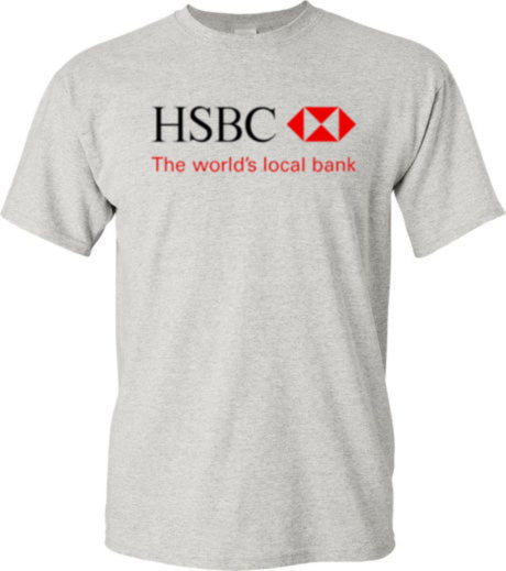 HSBC Bank financial services t-shirt